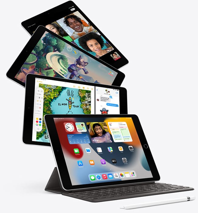 Apple iPad 2021, 64GB, Wi-Fi, Space Gray - obrázek č. 0