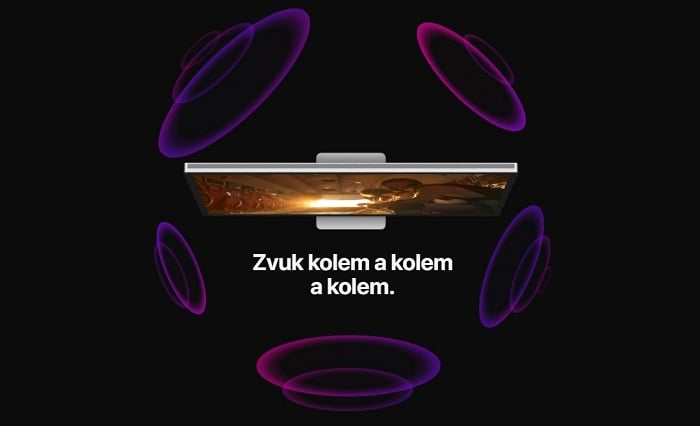 Apple Studio Display 5K - LED monitor 27", Standardní sklo, stojan s nastavitelnou výškou a náklonem - obrázek č. 4