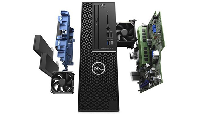 Dell Precision 3431-002 SF Black - obrázek č. 1