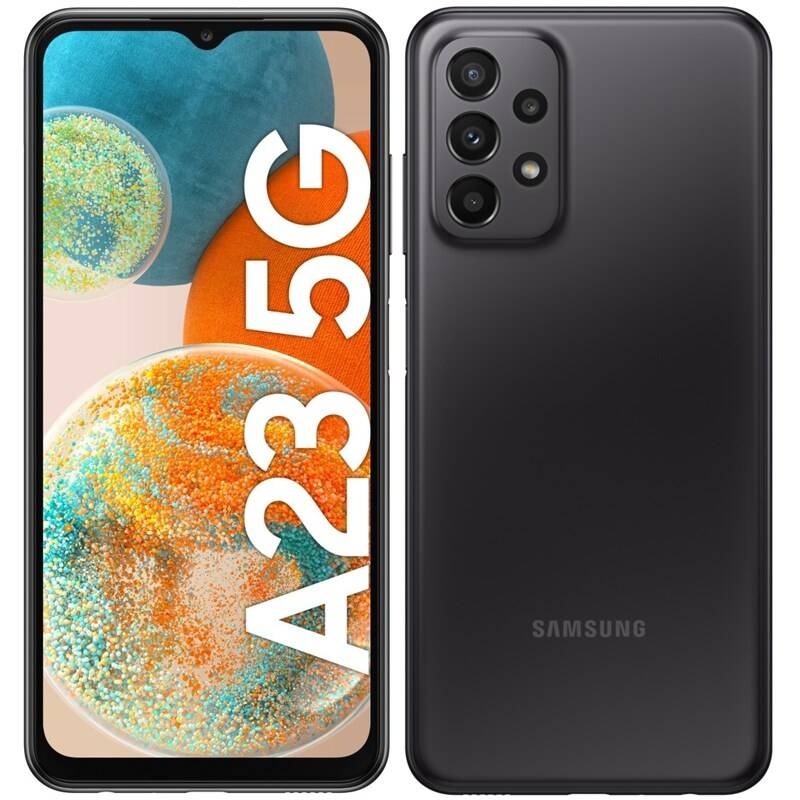 Mobilní telefon Samsung Galaxy A23 5G 4GB/64GB (SM-A236BZKUEUE) černý - obrázek č. 1