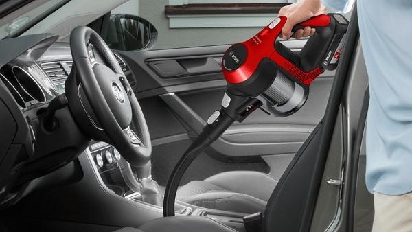 Tyčový vysavač Bosch Unlimited S6 BBS61PET2 (s baterií) červený - obrázek č. 4