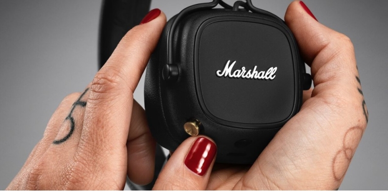 Sluchátka Marshall Major IV Bluetooth hnědá - obrázek č. 6