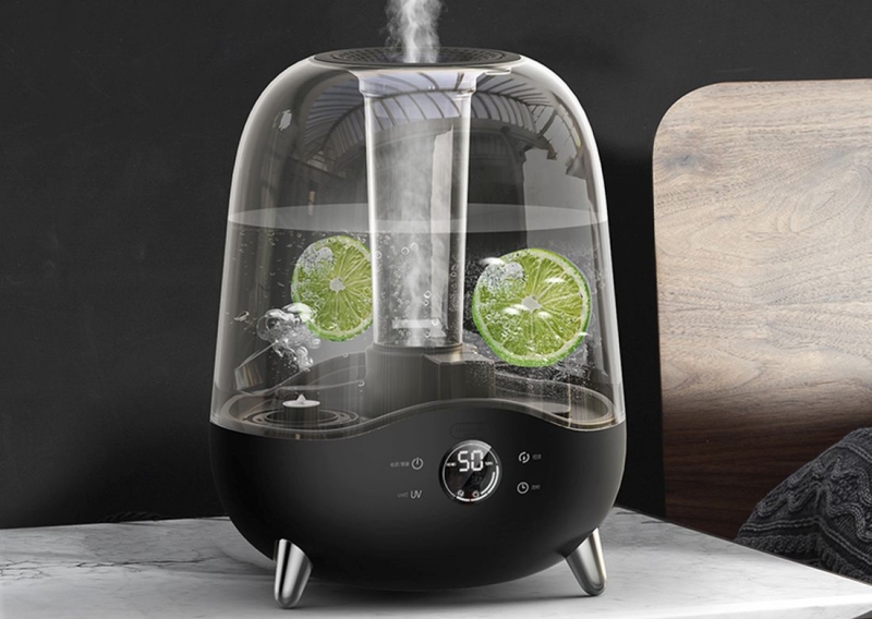 Deerma F327W Ultrasonic zvlhčovač vzduchu 5l, černý - obrázek č. 2