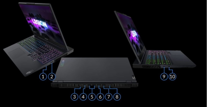 Notebook Lenovo Legion 5 15ACH6A (82NW006HCK) černý - obrázek č. 9