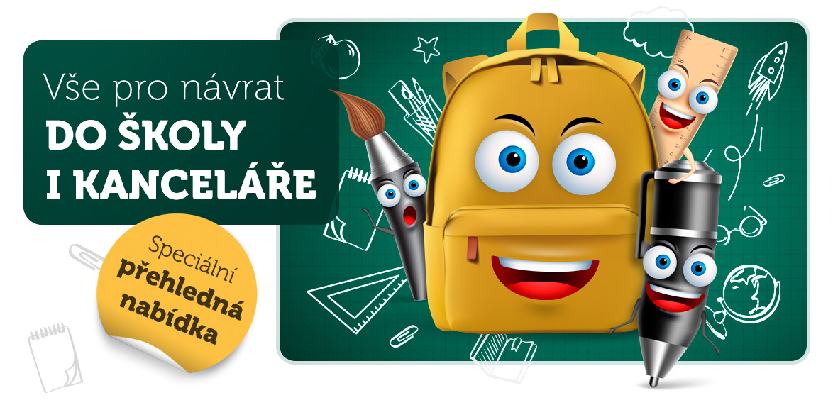 Vše pro návrat do školy i kanceláře