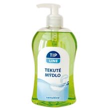 Tekuté mýdlo Tip Line - sensitive, 500 ml